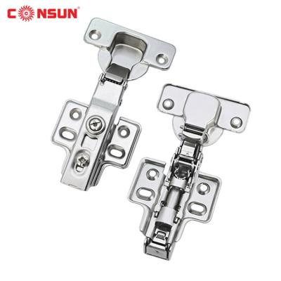 China Manufacturer Modern Furniture Cabinet Door Concealed Hydraulic Hinge Steel Folding Soft Close Hinges for sale