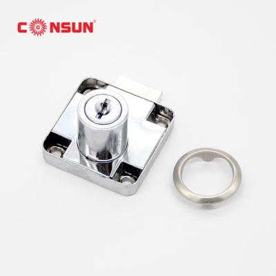 China Modern Factory Supply Square Shape Key Lock Drawer Key Drawer Cabinet Furniture Lock Modern for sale