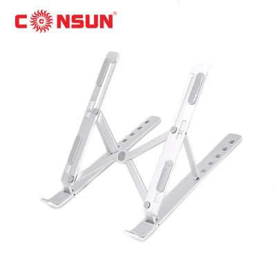 China Adjustable Aluminum Laptop Stand Portable Vented Notebook Stand (Height) for sale