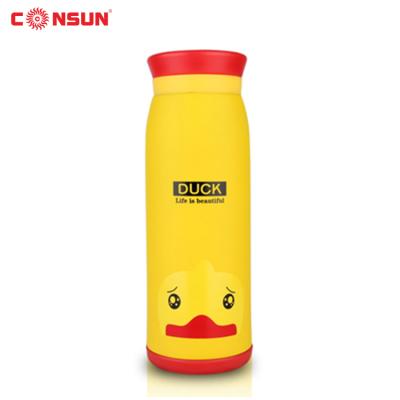 China Stainless Steel Popular Children's Business New Product Thermos Mug Cartoon Vacuum Flask Mouth Thermos for sale