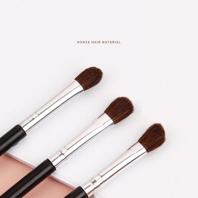 China Angular Blush Brushes Rose Gold Makeup Brushes Eyeshadow Brushes 3pcs Eyeshadow Set for sale