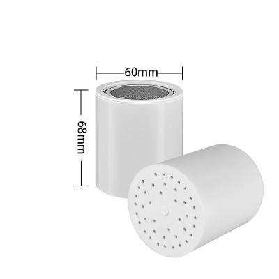 China Easy Operation Activated Carbon Household Shower Filter Replacement Cartridge for sale