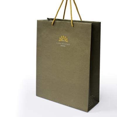 China ECO Environmental Friendly Manufacturers Wholesale Printed Logo Wine Paper Bag Custom Made for sale