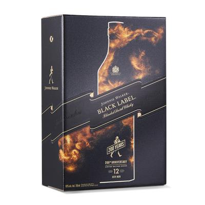 China Hot Sale Luxury Friendly OEM ECO Single Bottle Ambient Wine Box Custom Printed Magnetic Folding Wine Box for sale