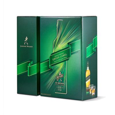 China ECO Friendly Custom Wine Box Eco Friendly Luxury Handmade Cardboard Paper Folding Gift Wine Box Premium Packaging for sale