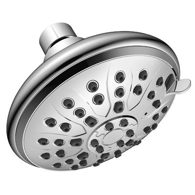 China Without Diverting Modern Chrome Water Saving ABS Plastic Shower Head Using In Bathroom for sale