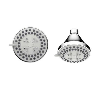 China Without Switch Shower Manufacturers Chrome Finish 4 Inch 3 Function Custom Waterfall Rainfall Shower Head for sale