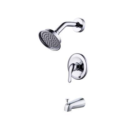 China With Shower Rose Bathroom Conceal Mixer Set Sliding Bar Wall Mount Arm Faucet Set for sale