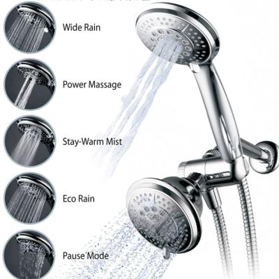 China With modern diverter shower over function rainfall set show wall bracket faucet shower kit for sale