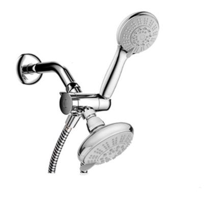 China Without Diverter Plastic Chrome Plated Hand Held High-Flow Shower Head 2-in-1 Shower Set for sale