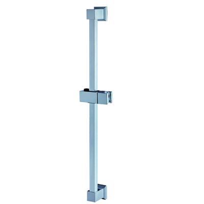 China Without diverter factory price bathroom shower kits support square style slide bar with shower holder bracket for sale