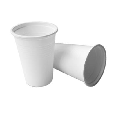 China Eco-Friendly Corn Starch Biodegradable Natural White Disposable Cup Te koop