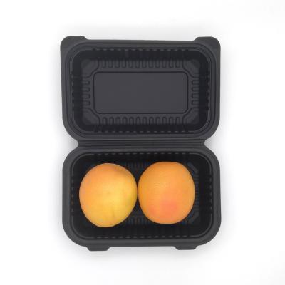 China Environmental Protection Biodegradable Food Container Disposable Plate Packing Box for sale