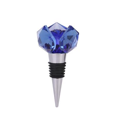 China Amazon Vacuum sells a wide range of Color Rose Diamond Wine Stoppers with Zinc Alloy Storage Wine Stoppers for sale