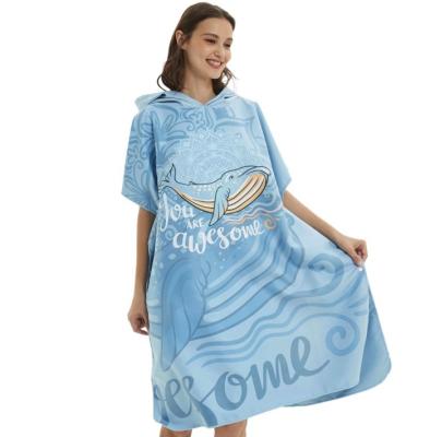 China Best Selling QUICK DRY Hot Quality Hot Beach Swimming Coat Bathrobe Diving Hooded Pajamas for sale