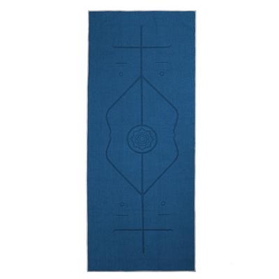 China Child Safe Line Spread Towel Yoga Mat Towel Posture Auxiliary Supplies Rest Yoga Blanket Towel for sale