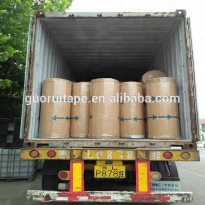 China ANTISTATIC our manufacturer BOPP jumbo roll adhesive with best price for sale