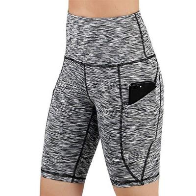 China Customized Women's Summer Gym Casual Breathable Elastic Sports QUICK DRY Shorts Panties With Pouch for sale