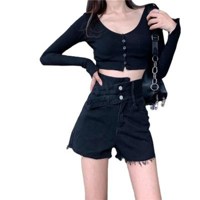 China Summer New Hot Sexy Short Jeans Women Jeans Girl Breathable Short Pants For Women for sale