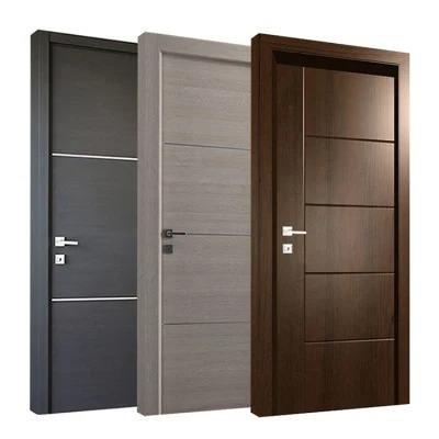 China High Quality Modern Interior Wooden Sound Insulation Custom Bedroom Door Design for sale