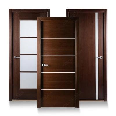 China High Quality Modern Interior Wooden Sound Insulation Custom Bedroom Door Design for sale