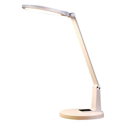 China Modern Foldable Portable Reading Lamp Flexible Eye Protection Led Table Lamp Dimming Led Table Lamp With Fast Wireless Charger for sale