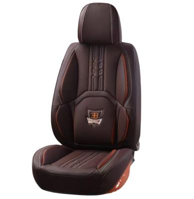 China Full Set Universal Full Cover Car Easy Clean Interior Accessories Luxury Leather Wear Resistant Car Seat Cover for sale