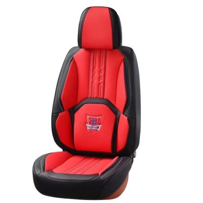 China 2021 Full Set Easy Clean Luxury High Quality Leather Auto Car Seat Covers Universal Fit All 5 Seats Car Models for sale