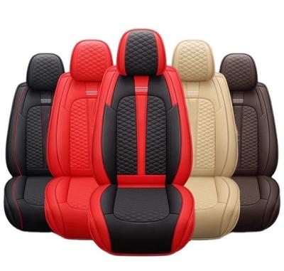 China Water Render Universal 2021 Wholesale New Design Excellent Quality Luxury Leather Car Mat Luxury Car Seat Cover for sale