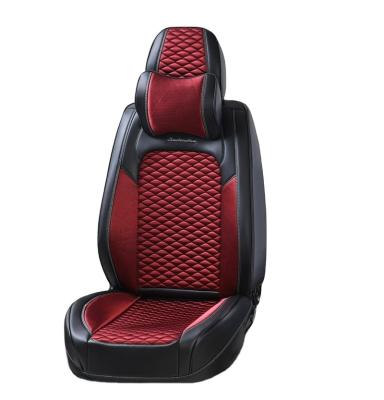 China Wholesale 5 Universal Car Seats Easy Clean 3d Seat Protector Waterproof Car Leather Seat Cover for sale