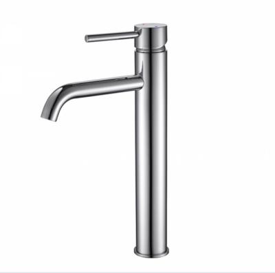 China Modern Metered Faucets Basin Faucets In High Body Mixer Tap Suitable For Artbasin Grifo Wash Basin for sale