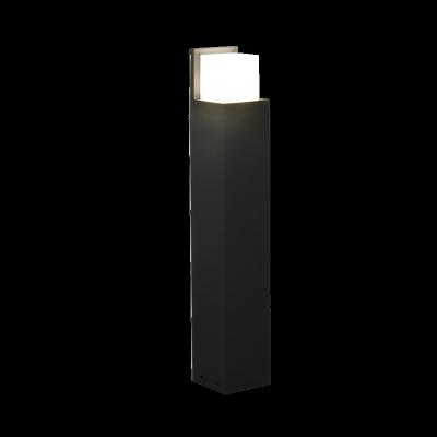 China Nordic LED Square Light Head Garden Lawn Lamps Bollard Lawn Light for sale