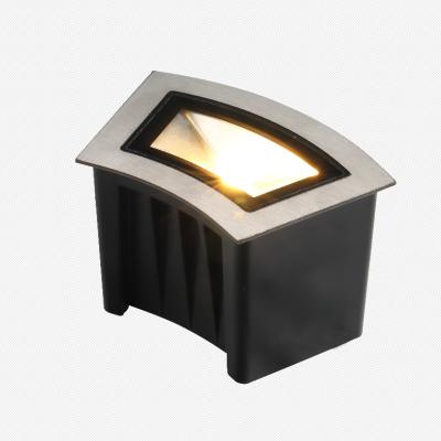 China Garden Corner Light Square Buried Spot Light Embedded Led Square Buried Light for sale