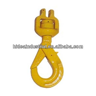 China oil & G80 Gas Clevis Swivel Hook Self Locking Safety Hook for sale