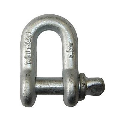 China ALLOY Drop Forgrd Galvanized Screw Pin Chain Shackle for sale