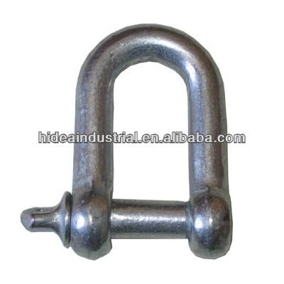 China Large European Type Dee Shackle Shackle European Type Dee for sale