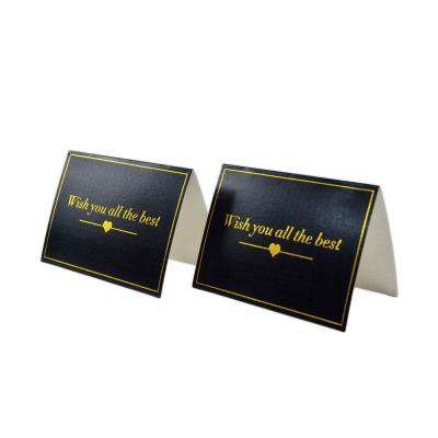 China ISO9001 Certified Cardboard Paper Thank You Cards Custom Printing With Kraft Envelopes for sale