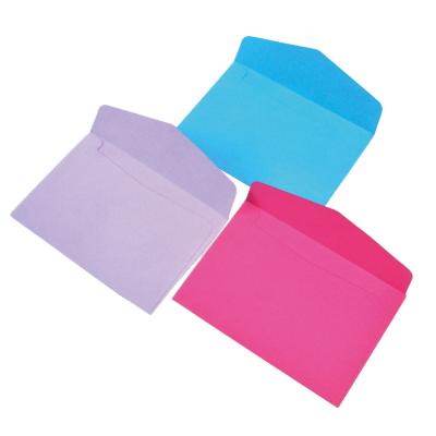 China Colorful Paper Custom Gift Card Envelopes Thank You Gift Card Envelopes for sale