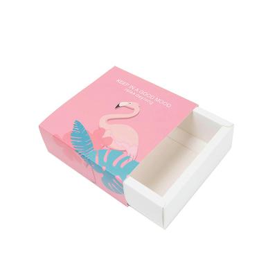 China Custom Order Accepted Sliding Cover Paper Packaging Drawer for Wedding Gift Wrapping for sale