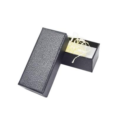 Cina Scatole auto-eleganti Custom Luxury Black Hard Paper Necklace Packaging Gioielli Perfume Scatola di carta con coperchio in vendita