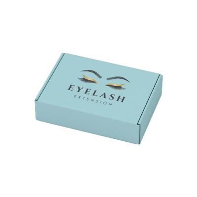 China False Eye Lashes Box Eco Cosmetic Packaging Shipping Box for Custom Lash Packaging for sale