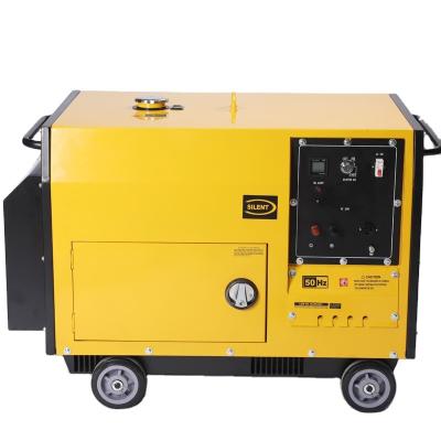 China Made In China Small Household Electric Silent Portable Double-cylinder 10kw Power Silent Diesel Generator A15 for sale