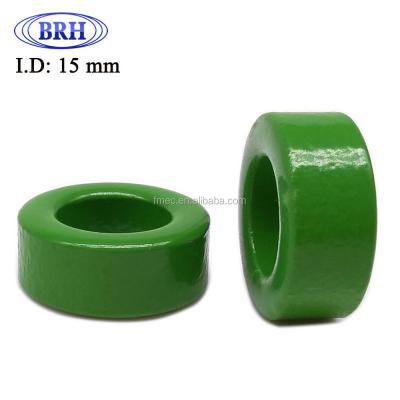 China Zn Industrial High Frequency Green Ferrite Manganese Toroidal Magnet Core For Coil Inductor for sale