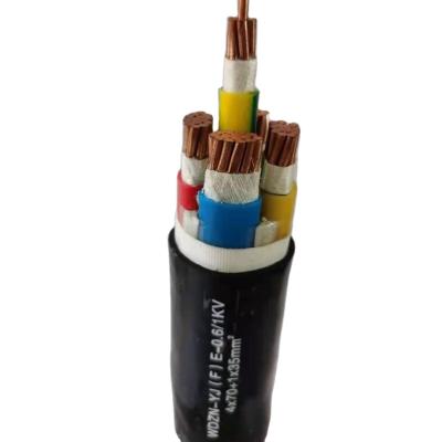 China 4*70mm2 Low Smoke Industrial Zero Halogen XLPE Insulation PVC Sheath 1KV LSZH ZR-YJV22/32 Electric Power Flame Retardant Cable for sale