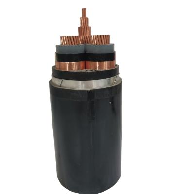 China Industrial YJV22 8.7-15KV 3X150 XLPE Insulated Copper Core High Voltage Cable for sale