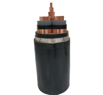 China Industrial YJV22 8.7/15KV 3*35 XLPE Insulated Copper Core High Voltage Cable for sale