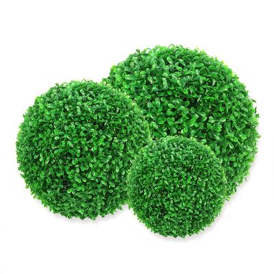 China Factory Custom Made Minimalist Artificial Topiary Trees Grass Ball Grass Ball for Garden Wedding Decoration Boxwood Decoration Grass Ball for sale