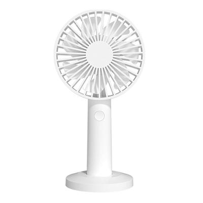 China Hotel Qualitell Fan Three Rechargeable Vertical Dual-Use Fans Handheld Portable USB Mini Fold Fans Handheld Wind Speeds for sale