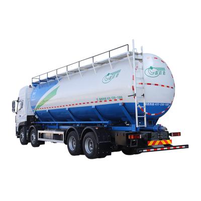 China sinos 8.4m china 12000*2500*3990mm 310hp 8x4 bulk animal feed tanker truck for sale