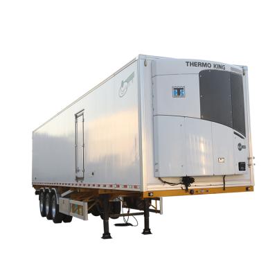 China Mobile semi truck trailer 13m aluminum alloy refrigerated truck trailer freezer freezer trailer for sale for sale